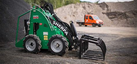 electric mini skid steer loader